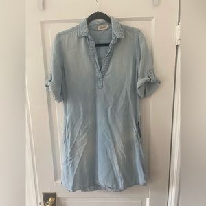 Bella Dahl Chambray Dress, size small